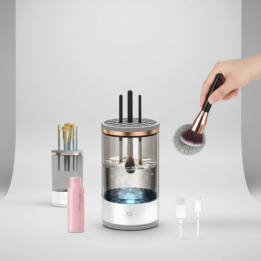 Limpiador de Brochas de Maquillaje