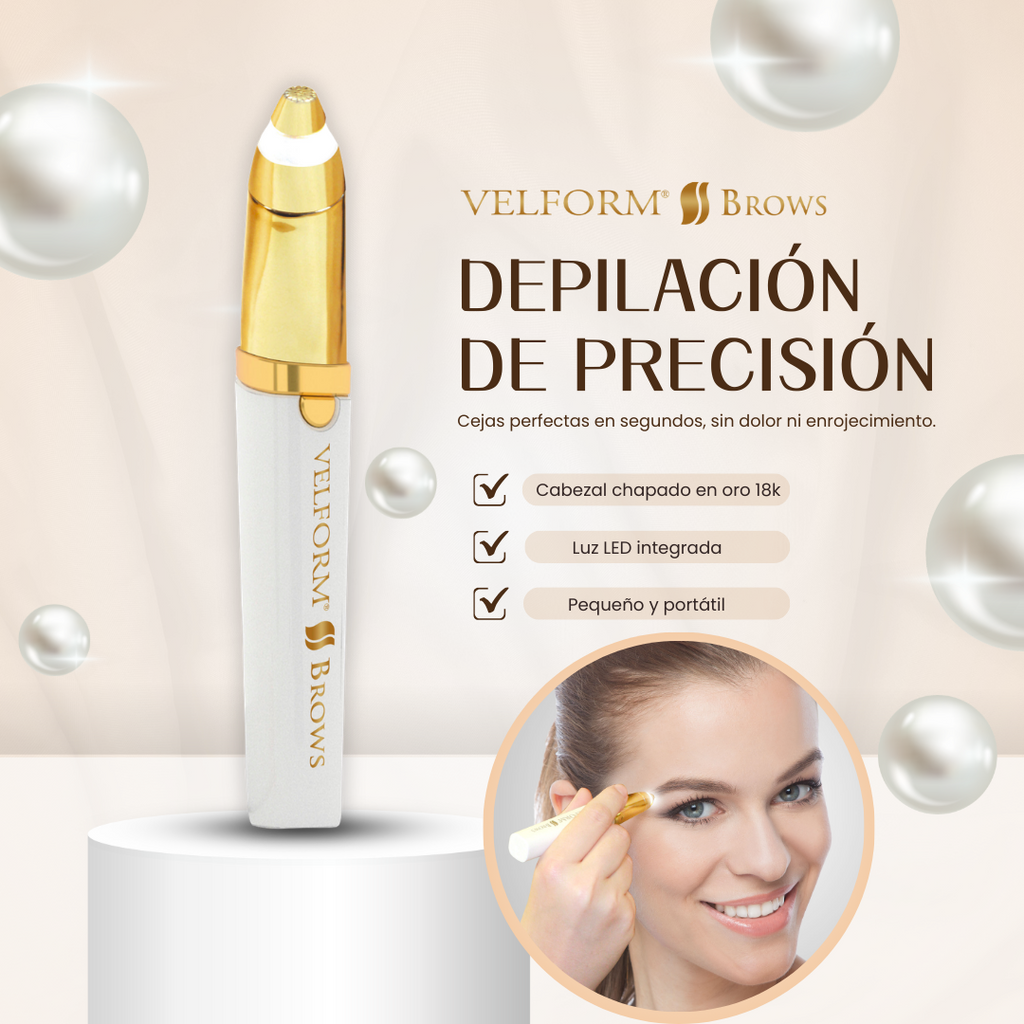 DEPILADOR DE CEJAS LÁSER ORO