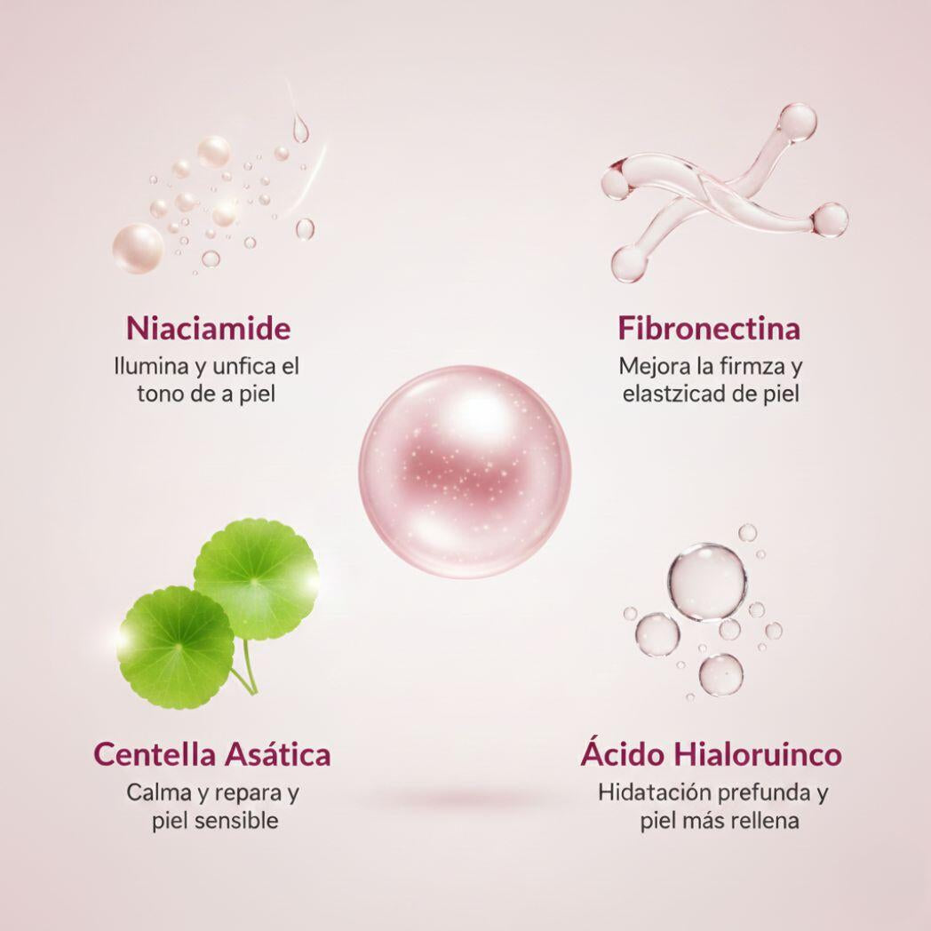 CREMA SKIN-CARE KOREANO 2% NIACINAMIDA ÁCIDO HIALURÓNICO
